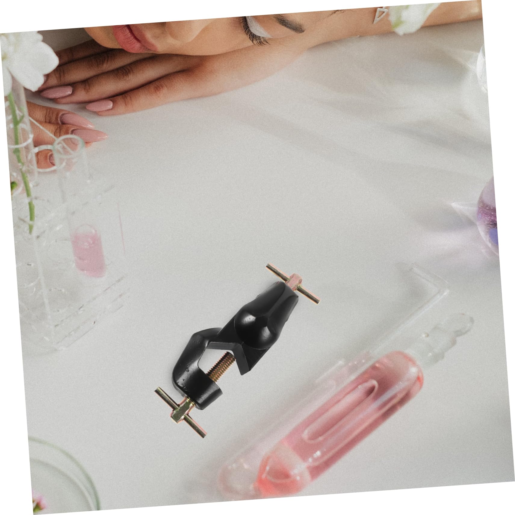 Gatuida 8pièces Support De Fixation Pince Croisée Robuste Pour Tige De Laboratoire Accessoire De Clamp Pour Expériences Scientifiques