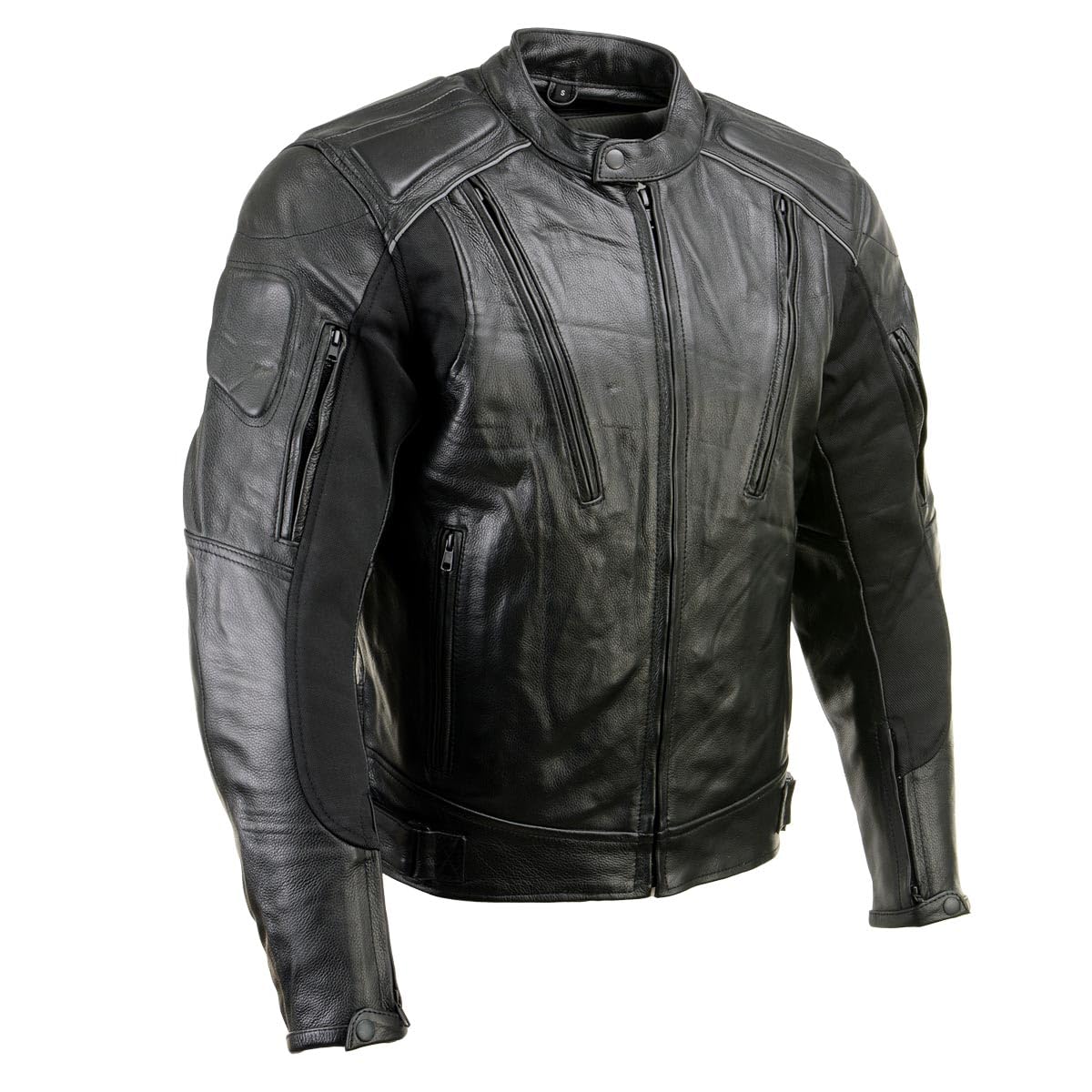 Amazon.com: Milwaukee Leather LKM17007 Men's Premium Black Leather