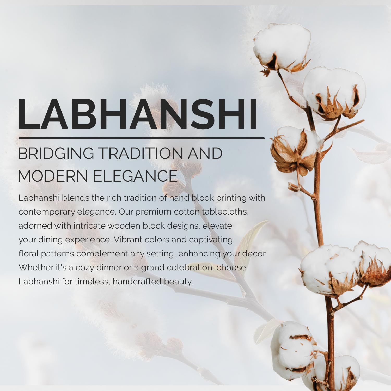 Labhanshi Indian Handblock Print Floral Cotton Table Cloth|Rectangle 60x90 Inch 6-Seater Kitchen Dining Table Cloth|Spring Easter St.Patrick Wedding Holiday Party Decorative Table Cover|Moss Green