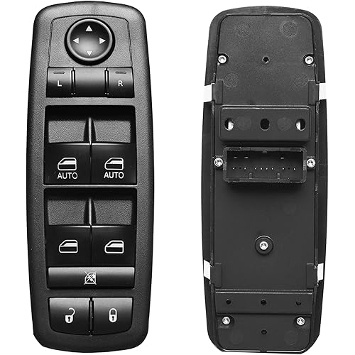 Master Power Window Switch Driver Side Control Button,Replacement for 2016-2022 Ram 1500/2500/3500,2011-2019 Dodge Charger,2015-2017 Chrysler 200,11-20 Chrysler 300 | Replaces# 68139805AB 56046823AE