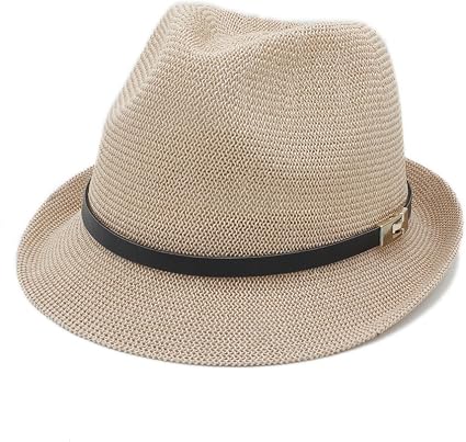 ZHENGYIXIA HAT per i Cappelli da Donna Cappello Estate Donna Uomo Cappello  da Sole per Gentiluomo Lettera papà Boater Cappello Fedora papà Piatto Cappello  Homburg Beach Cappello Panama : Amazon.it: Abbigliamento