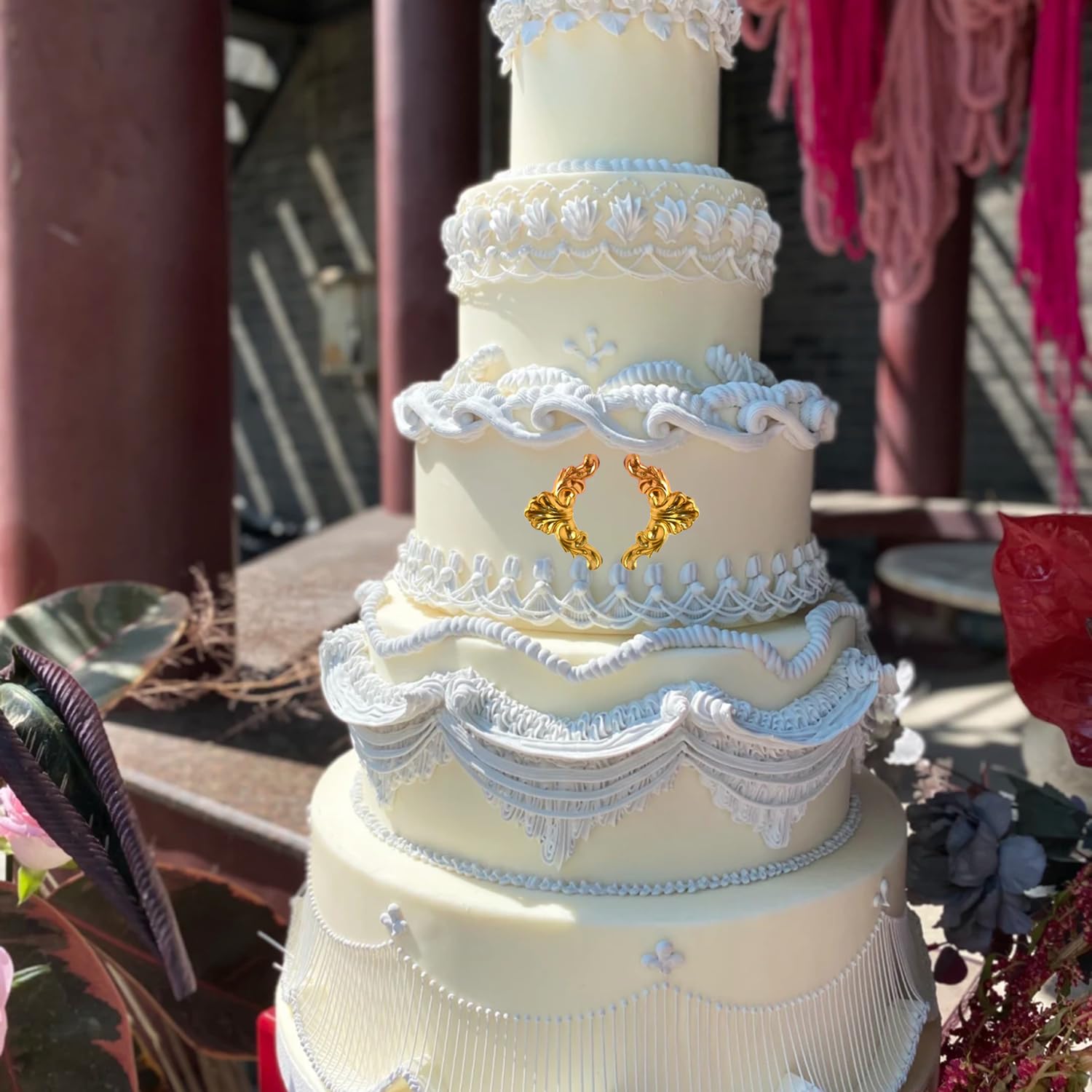 Barock-Silikonformen Für Fondant & Schokolade – 7x10 Cm, Wiederverwendbar, Hitzebeständig Bis 220°C