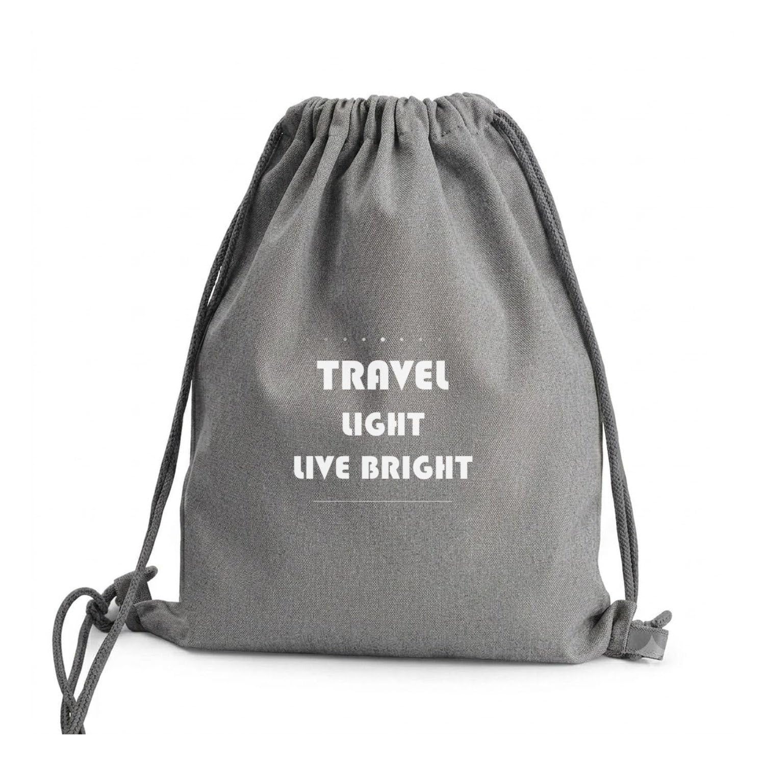 Kinsey Knitt Drawstring Backpack 982 Grey-image-8