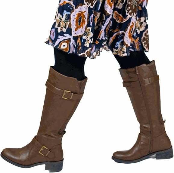 XL laarzen met brede kuit - model Kiwi. Zwart24. 43
