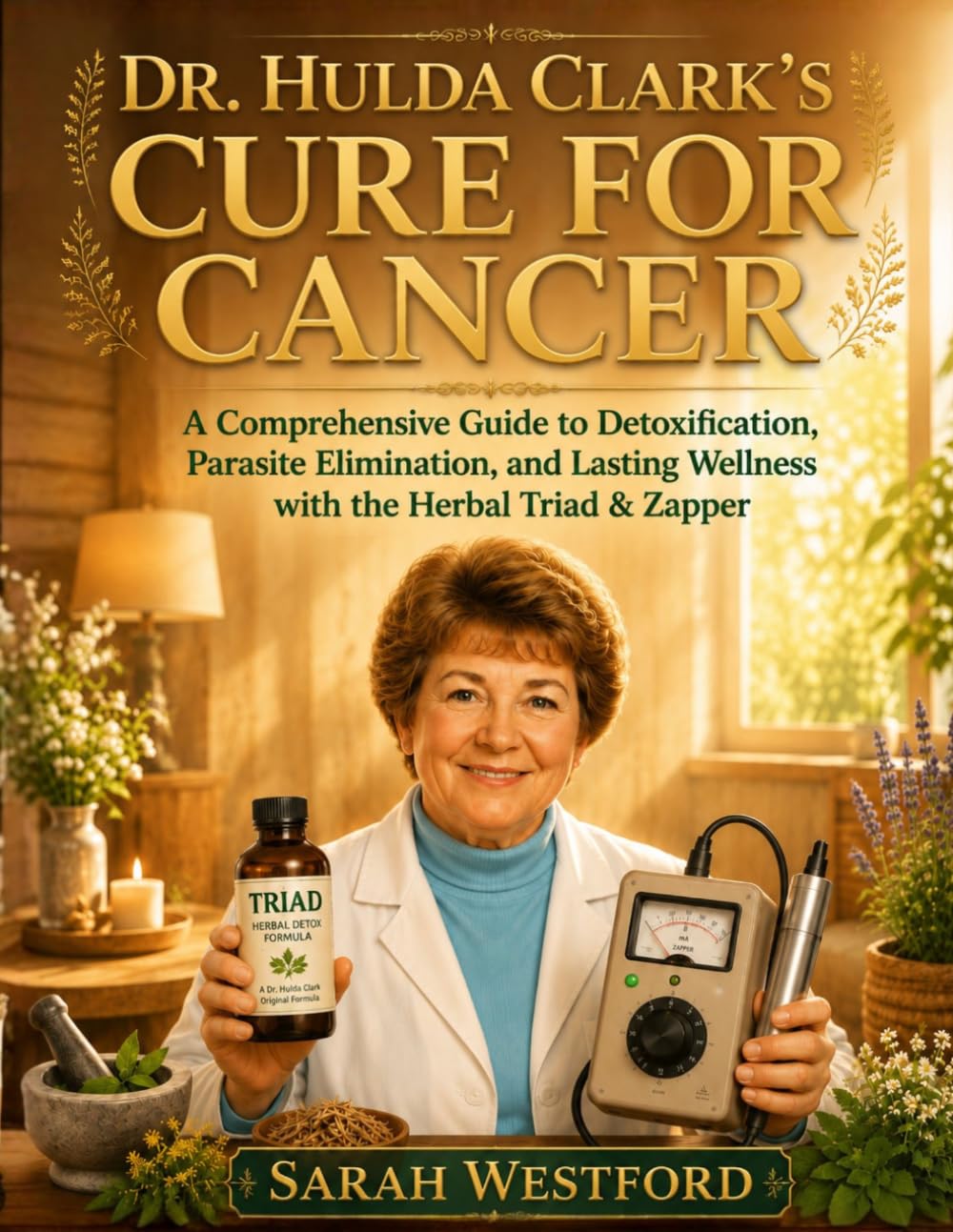 DR. HULDA CLARK CURE FOR CANCER: A Comprehensive Guide to Detoxification, Parasite Elimination, and Lasting Wellness with the Herbal Triad & Zapper
