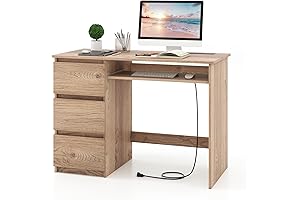 Tangkula Computer Desk: The Perfect Workstation for Productivity and Style