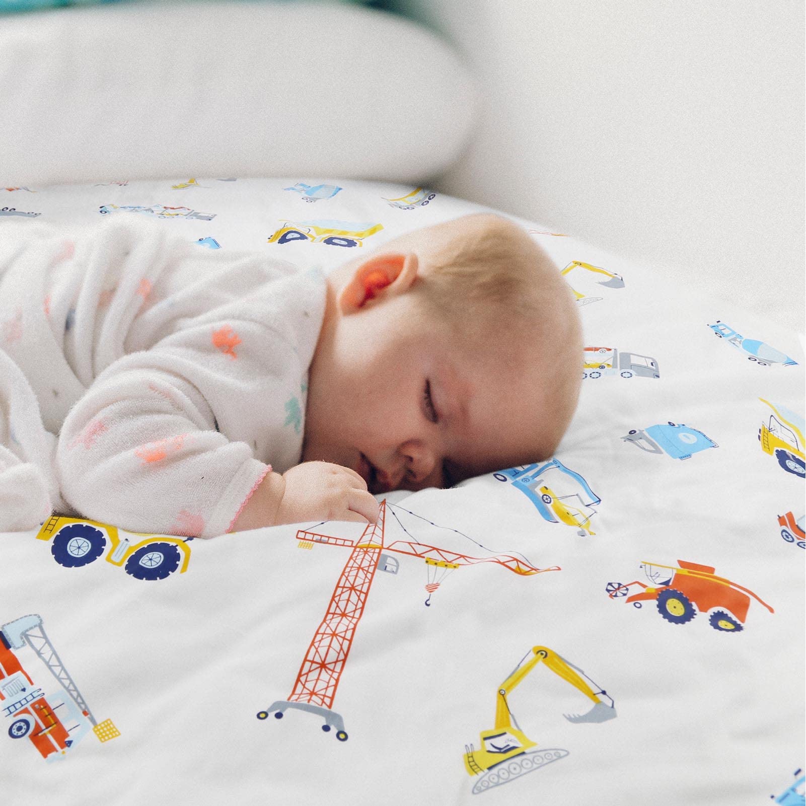 Copripiumino singolo bambino neonato 100 x 135 cm, in cotone, per bambini e bambine, con chiusura lampo
