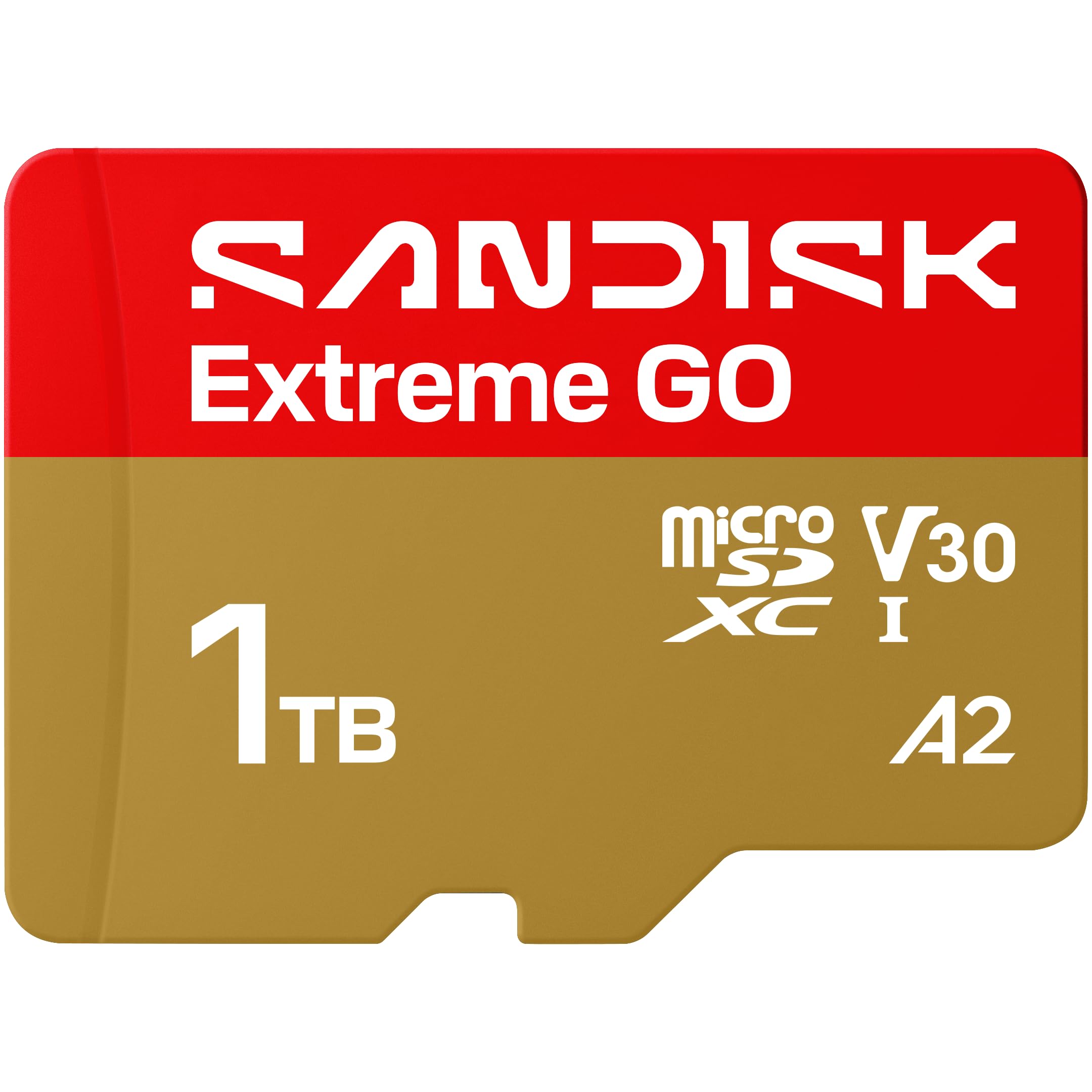 SanDisk Extreme GO microSDXC 1 TB UHS-I bis 240 MB/s Lesen V30 A2