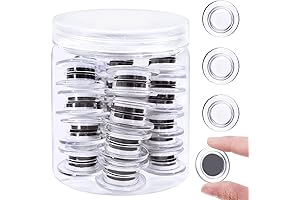 50 Round Whiteboard Fridge Magnets