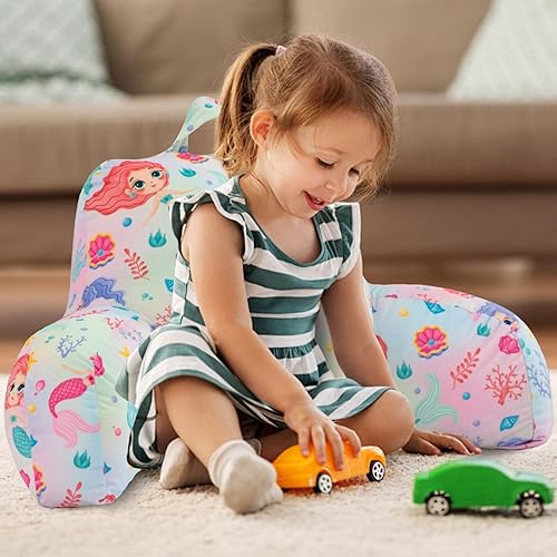 Miniatura 45 de A Nice Night Almohada de descanso para la espalda de los niños para leer y ver la televisión, almohada de descanso para descansar con cómodo apoyo