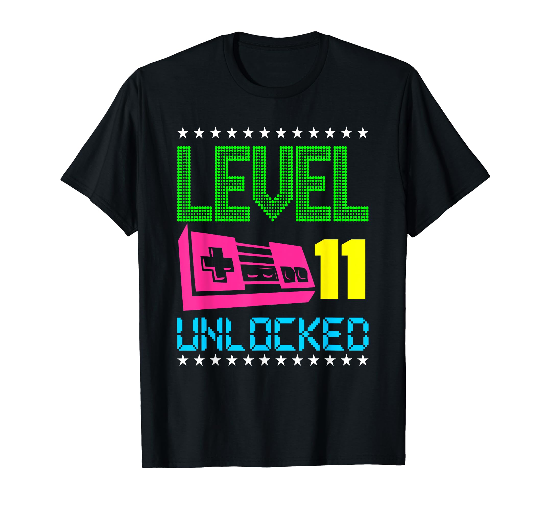 11th Birthday Party T Shirt Video Games Gamer Party Gift