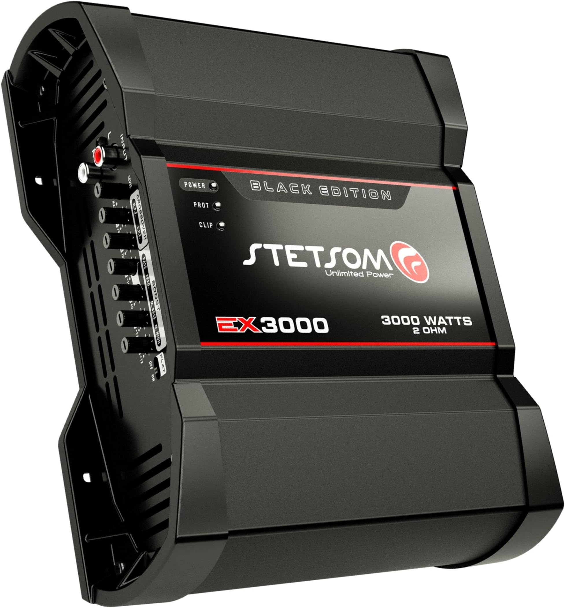 Stetsom EX 3000 Black Edition 2 Ohms Class D Full Range EQ Mono Amplifier