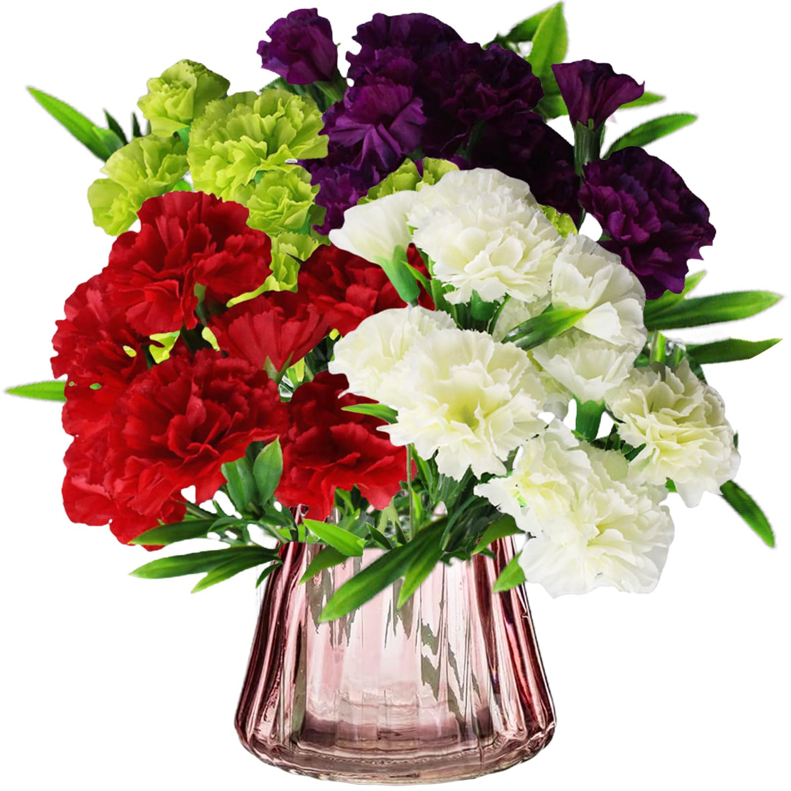 astylishome Fake Flowers Artificial Plants Flower Arrangements Wedding Bouquets Decorations Plastic Floral Table Centerpieces for Home Kitchen Garden Party Decor 2005