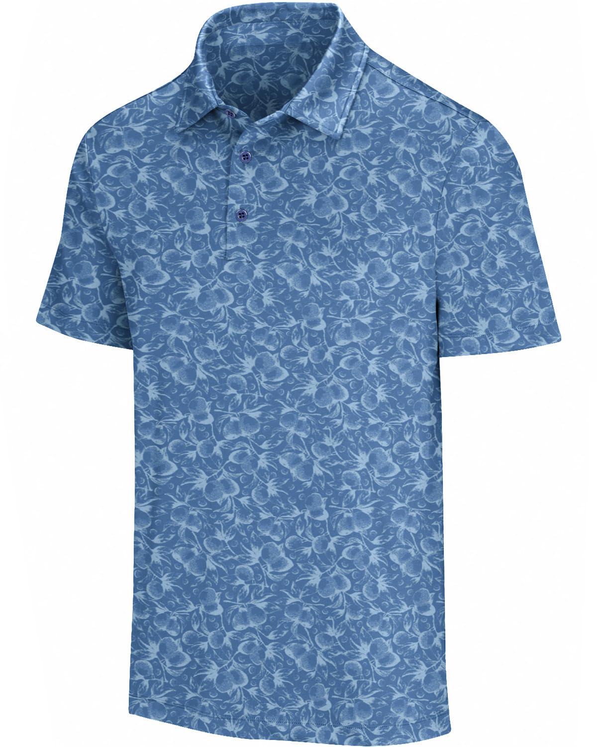 Three Sixty Six Quick Dry Golf Shirts for Men - Moisture Wicking Short-Sleeve Casual Polo Shirt