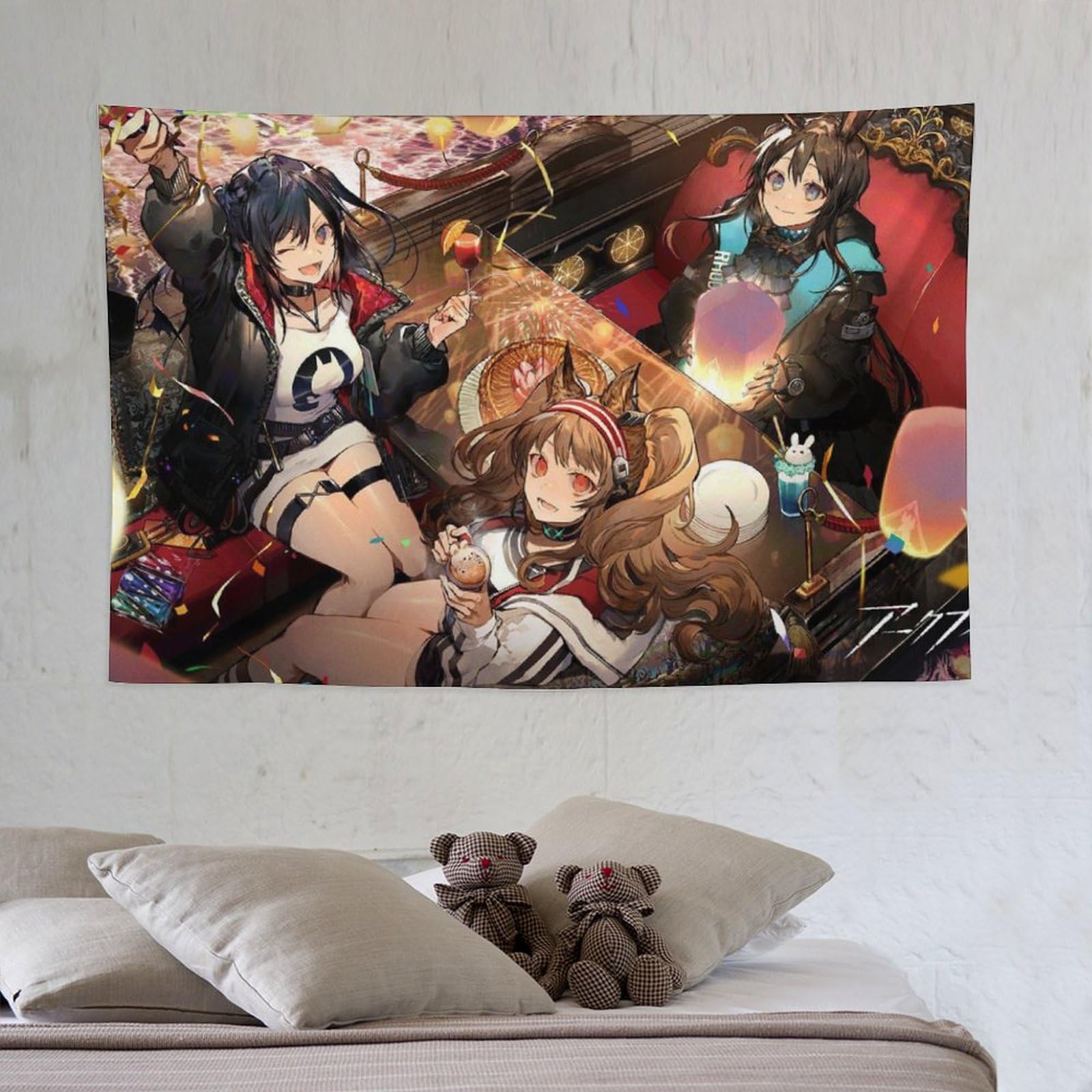 Amazon.co.jp: タペストリー アークナイツ アーミヤ アンジェリーナ