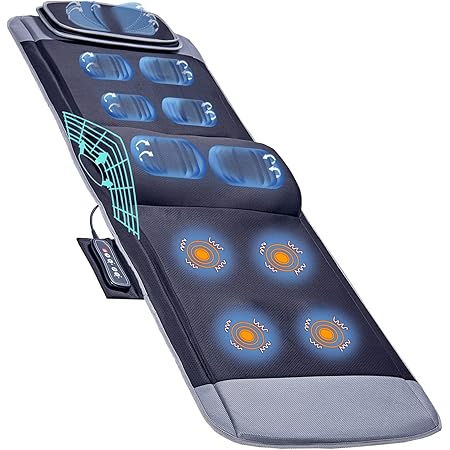 Amazon.com: Carepeutic Luxury Comfort Full Body Massage Mat, Gray ...