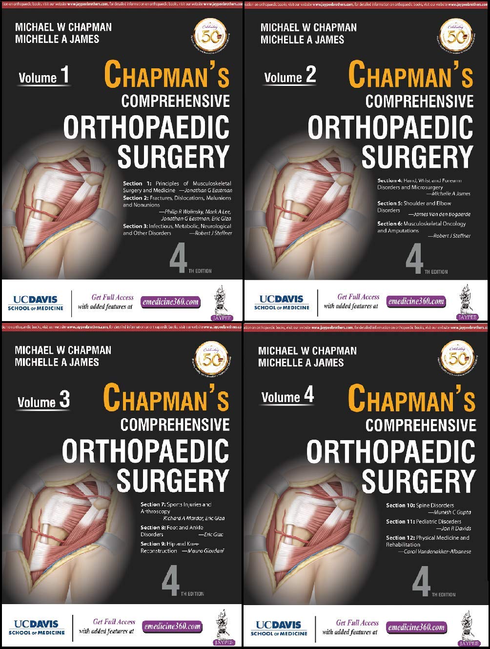 Chapman's Comprehensive Orthopaedic Surgery (5 Vols.)