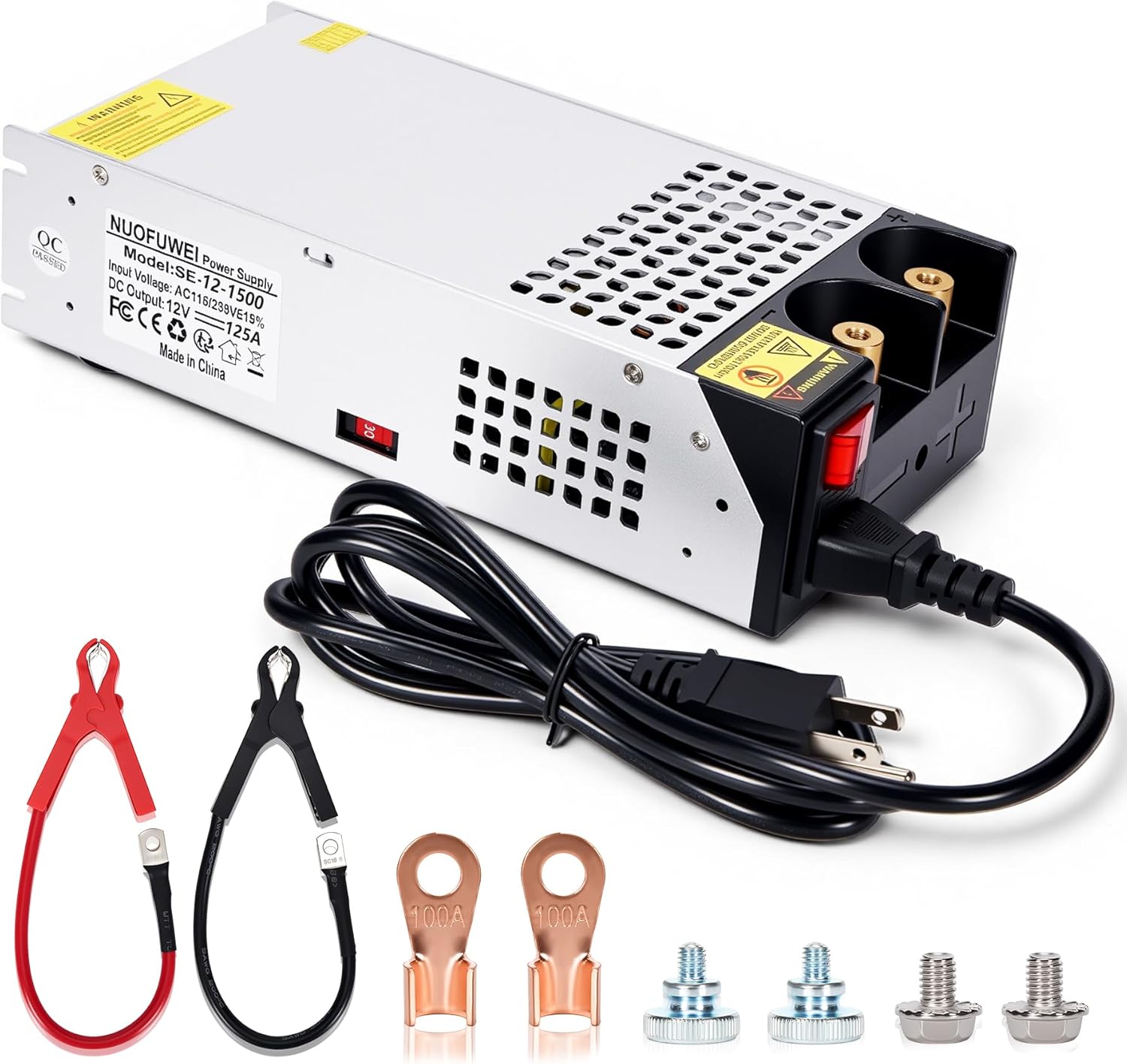DC 12V 125A 1500W Power Supply...
