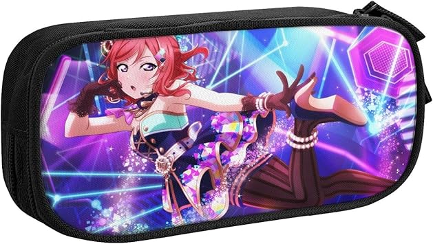 Amazon Co Jp ラブライブ スクスタ 西木野真姫筆箱 大容量 多機能 ジッパーバッグ 小学生 高校生 大学生 子供 男の子 女の子 エントランスギフト 人気 アニメグッズ 贈り物 Black