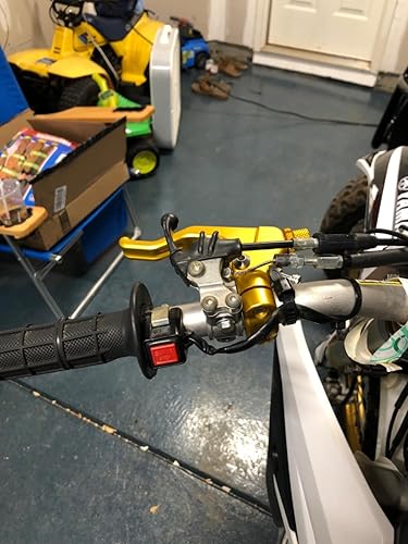 Miniatura 7 de PROCNC Palanca de embrague de acrobacias de rendimiento universal para YZF R25 R3 MT-25 MT-03, FZ-09 R6 GSX-R600750 GSXR1000 GROM CBR250R CBR300R