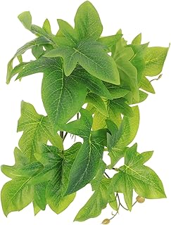 VILLCASE Decoração De Plantas De Répteis Enfeites De Casa Répteis Artificiais Para Plantas Artificiais Anfíbios Répteis Videiras Plantas Adornos De Plantas Terrários De Plástico Dobrável