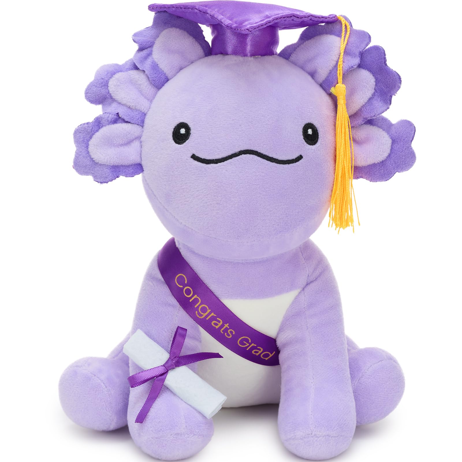 Amazon.com: Tezituor 2026 Graduation Axolotl Plush Toy, 8