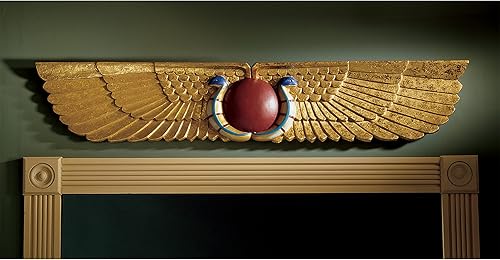 Miniatura 5 de Design Toscano Frontón escultórico de pared del templo egipcio