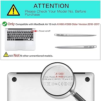 MacBook Air 13インチ A1369　動作品 Amazon.co.jp: 2011製 Apple アップル MacBook Air A1369 13.3