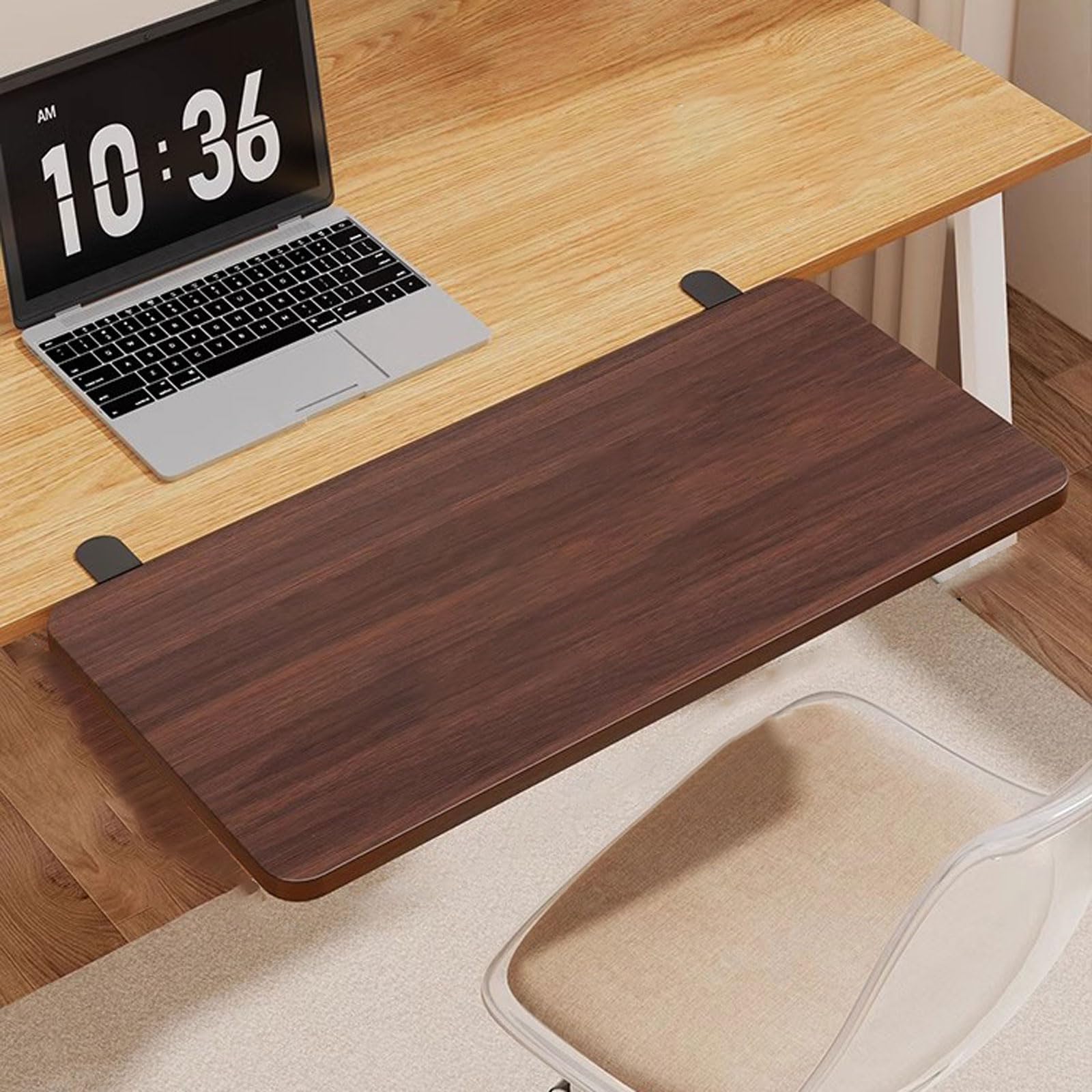 Machtiging Desk Extender Tray,Ergonomics Desk Extender Tray,Foldable Keyboard Drawer Tray,Foldable,Easy To Install,Can Be And Stored,Punch Free,Can Be Used As Armrests,Shelves,Desktop Extensions