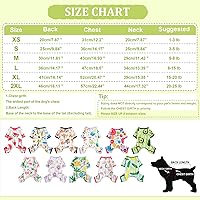 Vista 6 de Yikeyo - Pijamas para perros pequeños, suaves y delgados, ropa para gatos y perritos, ropa de verano para mascotas, lindas prendas para cachorros