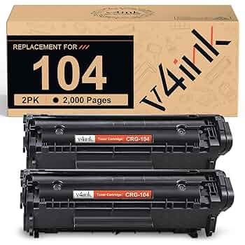 Amazon.com: V4INK 2PK Compatible Toner Cartridge Replacement