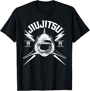 Jiu Jitsu Shark Brazilian MMA Grappling T-Shirt
