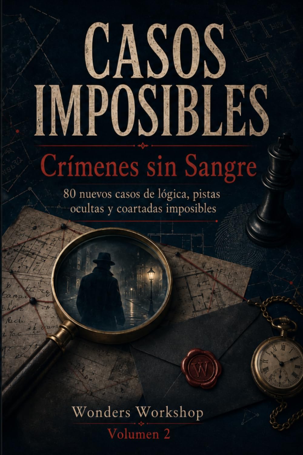 Casos Imposibles: Crímenes sin Sangre: 80 nuevos casos de lógica, pistas ocultas y coartadas imposibles