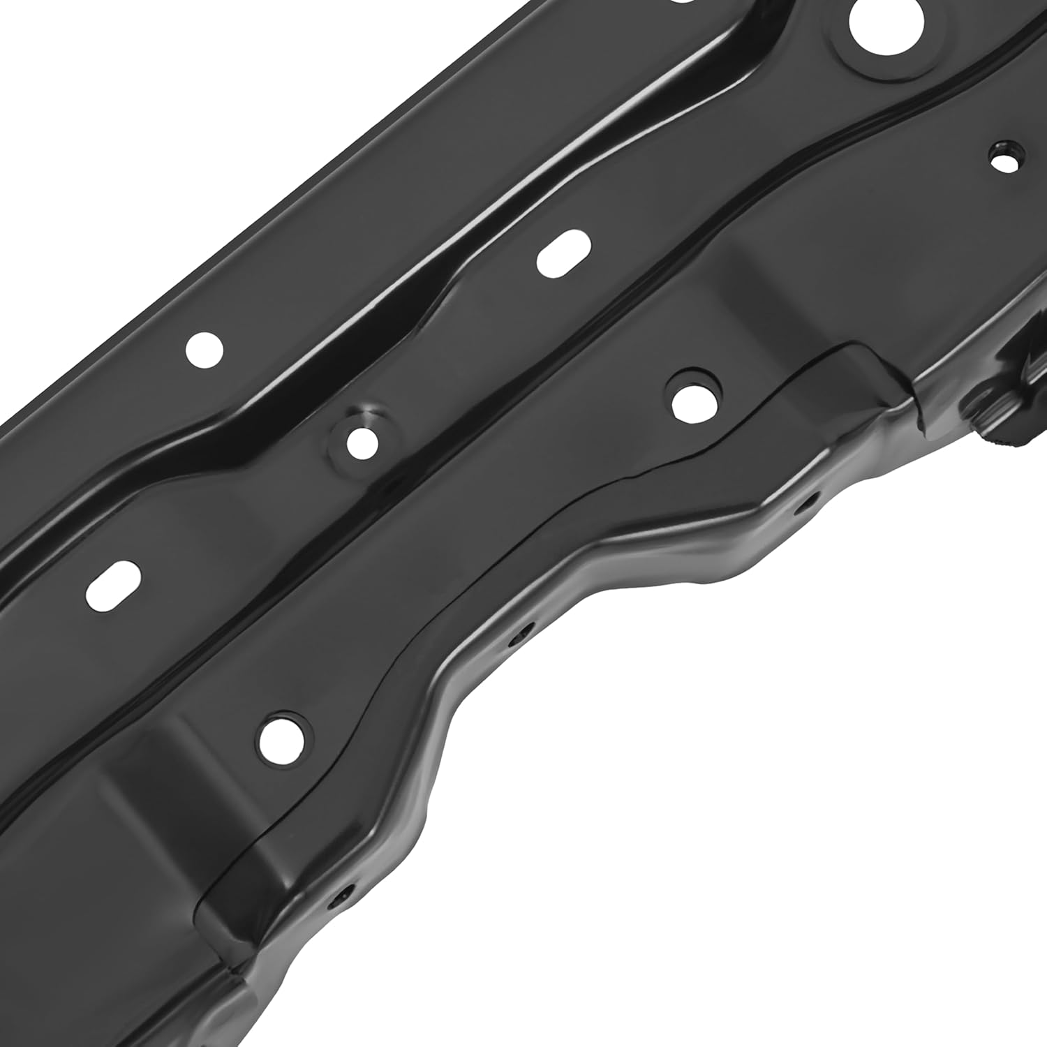 Upper Radiator Support Tie Bar Compatible with 2016-2022 Toyota Prius Replacement for 5320547900 TO1225427 Radiator Core Support Heavy Duty Steel Primed Black