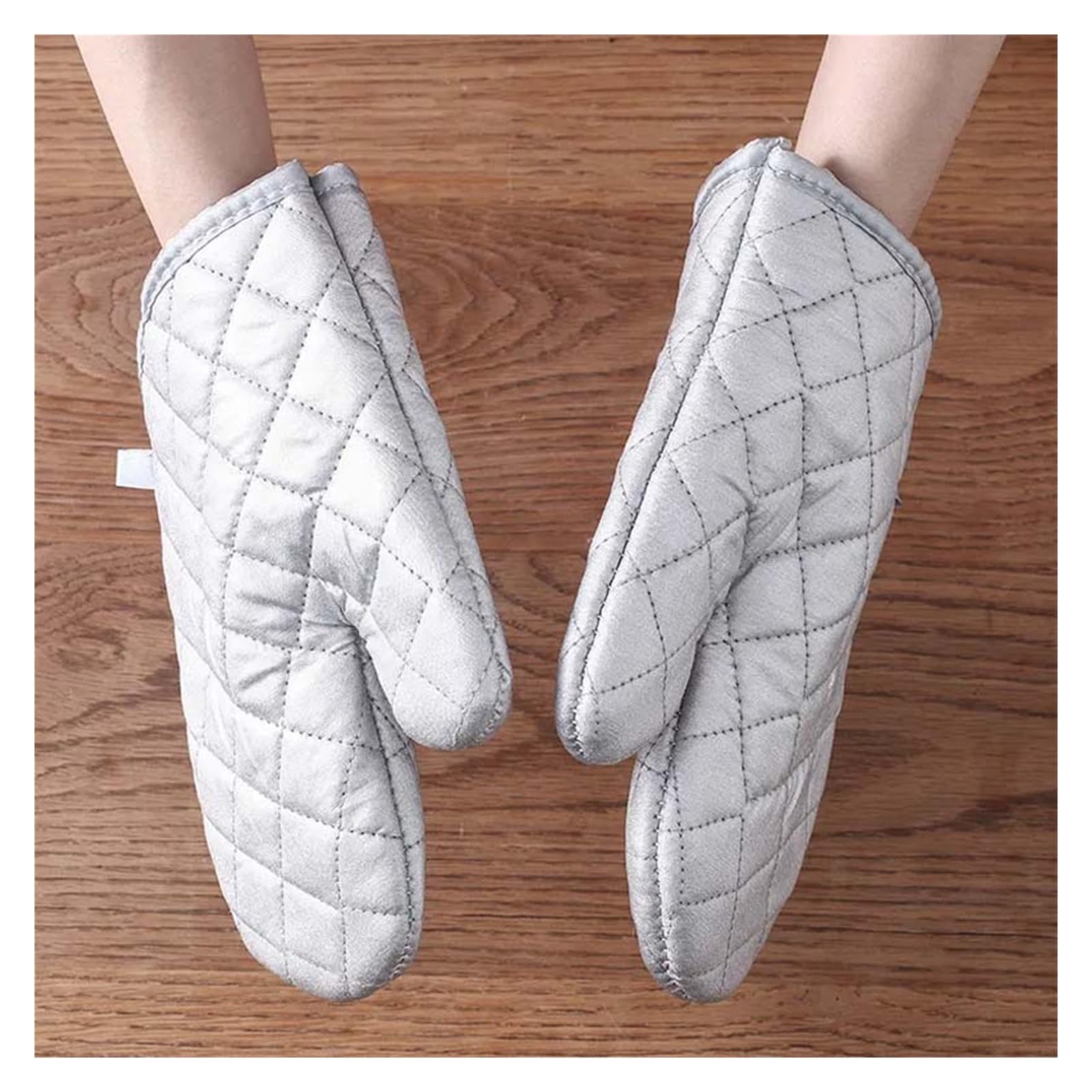 1 Paire De Gants Pur Coton Épaissi pour Cuisine