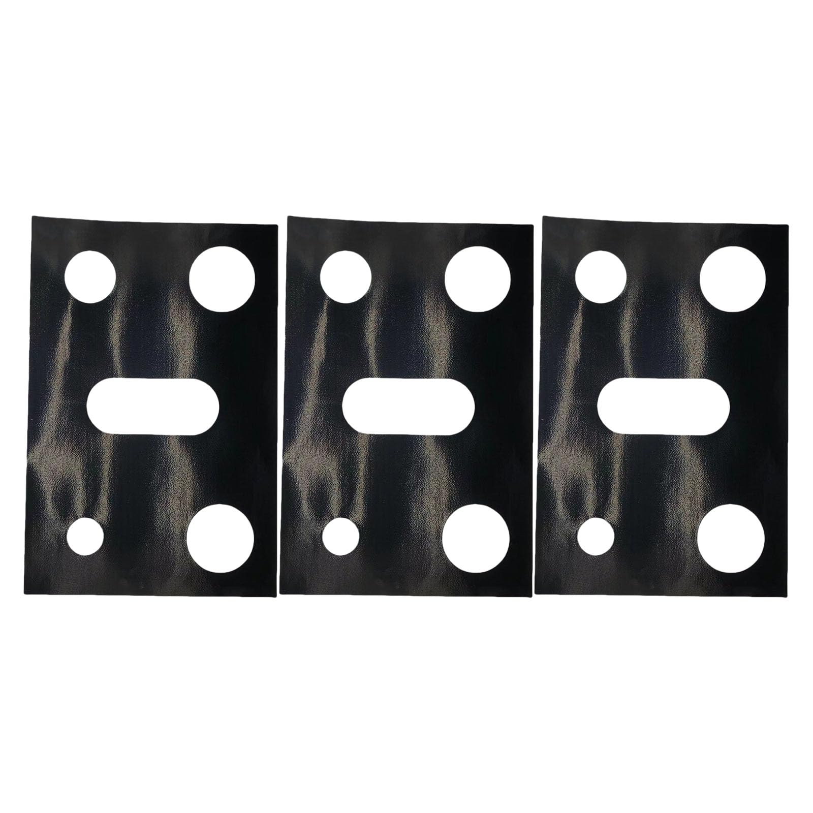 Xjdzineq Of 3 Cuttable Teflons Stove Top Protectors for Burners Nonstick Liners Easy Maintenance Ranges Covers Burners Covers