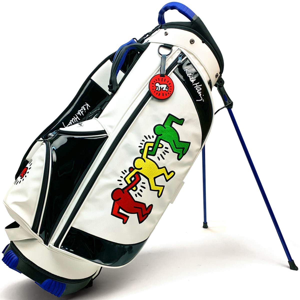 Amazon | キース・ヘリング Keith Haring キャディバッグ スタンド 