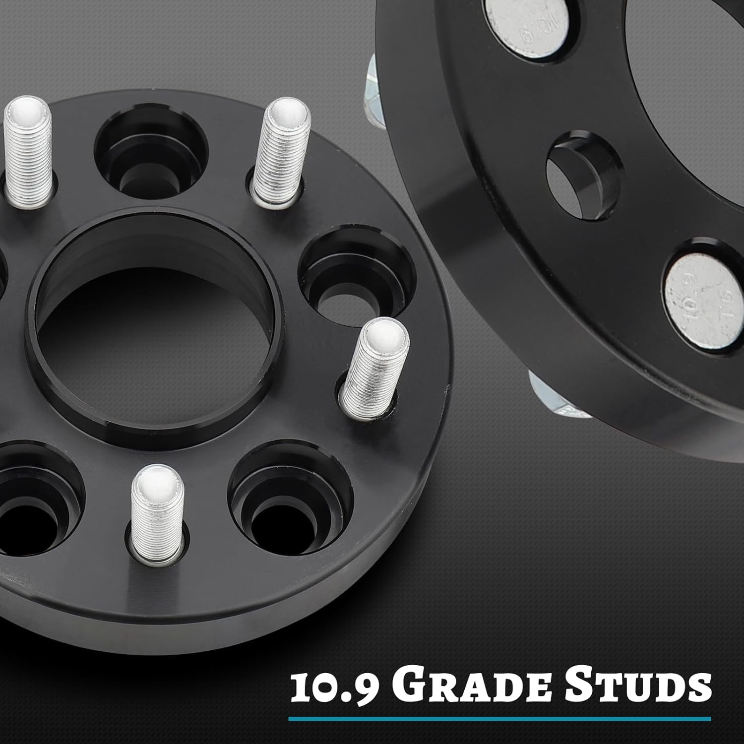 IRONTEK 5x108mm Wheel Spacers Fit for Ford 2013-2020 Escape/ 2013-2019 Fusion/ 1986-2006 Taurus, for Lincoln 2015-2019 MKC/ 2013-2016 MKZ, Forged 1inch Thread Pitch M12x1.5 Hub Bore 63.4mm 4PCS