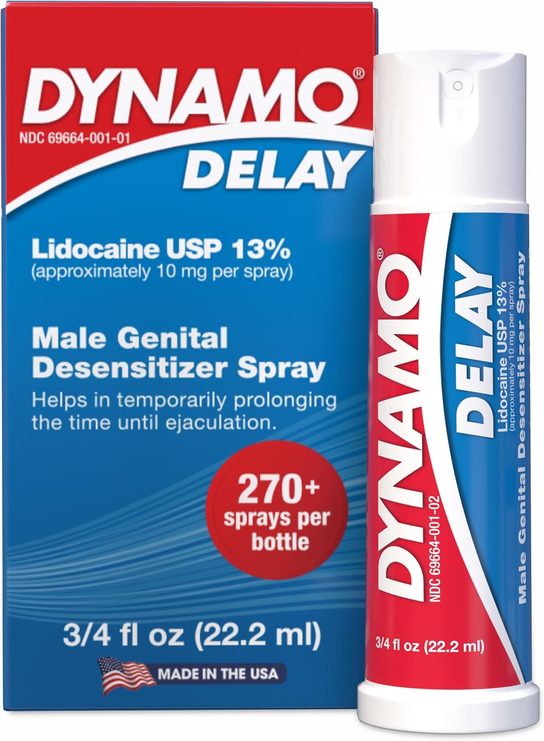 Dynamo Delay Desensitizing Spray