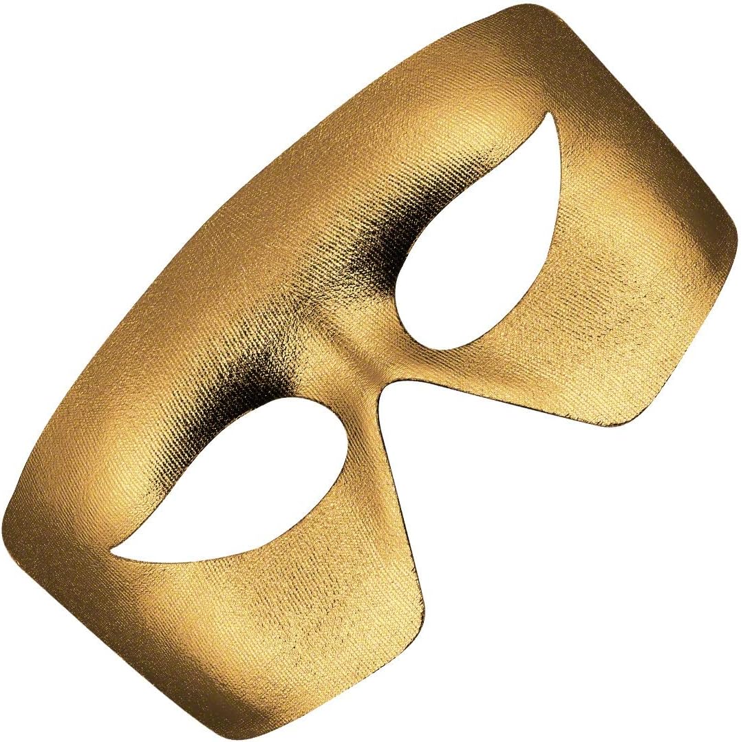 Costume Masquerade Masks for Mardi Gras Party Supplies (Non-Light Up) (Set of 12)