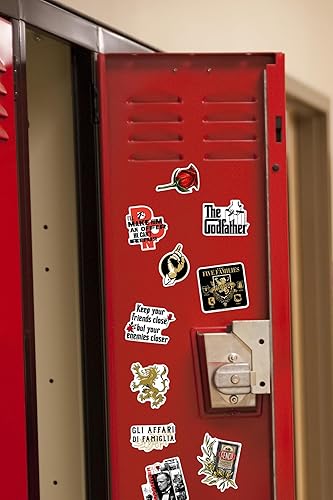 Miniatura 6 de The Godfather - Paquete variado de calcomanías de vinilo grandes de lujo, para laptop, botella de agua, álbumes de recortes, tableta, monopatín,