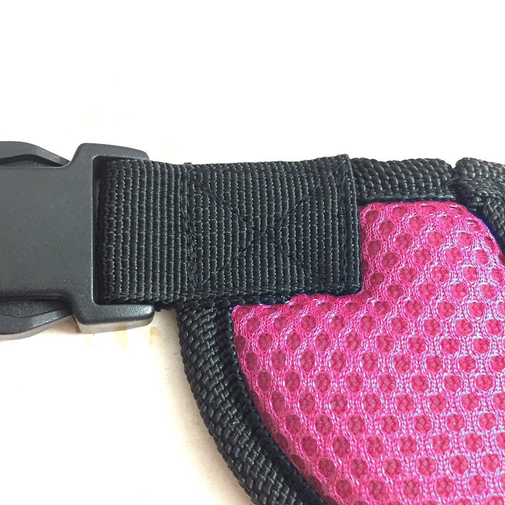 Zarpma Cinturón de seguridad para bebé con almohadilla protectora, cinturón de seguridad de 3 puntos para niños y bebés, compatible con trona antílop, color rosa