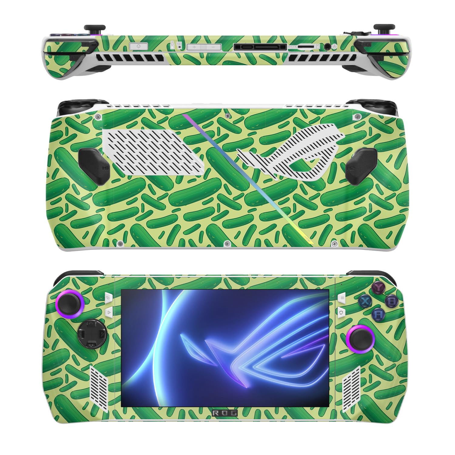 MightySkins Skin Compatible with Asus ROG Ally - Pickles | Protective, Durable, and Unique Vinyl Decal wrap Cover | Easy to Apply, Remove, and Change Styles