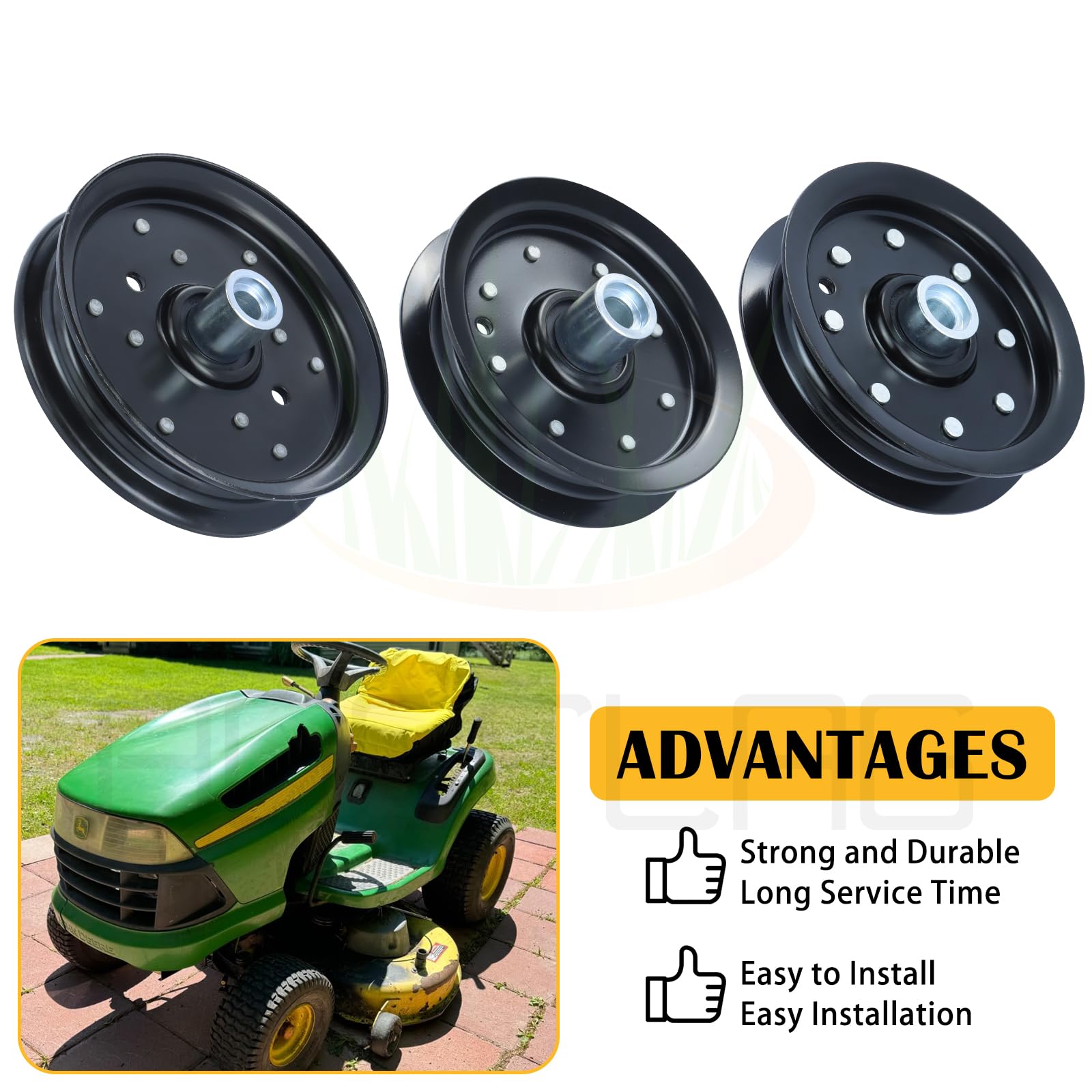 Hustler Idler Pulleys - Replacement Parts -3