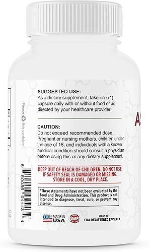 Miniatura 6 de TerraForm Nutrition Suplemento de astaxantina de 24 mg con licopeno 50 mg - Complejo antioxidante de doble espectro de dosis alta - Astaxantina