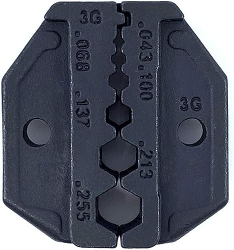 Miniatura 1 de La herramienta de crimpado intercambiable muere establece G-D3G para la fibra óptica de los cables coaxiales RG58 RG59 RG62 RG174 del RF