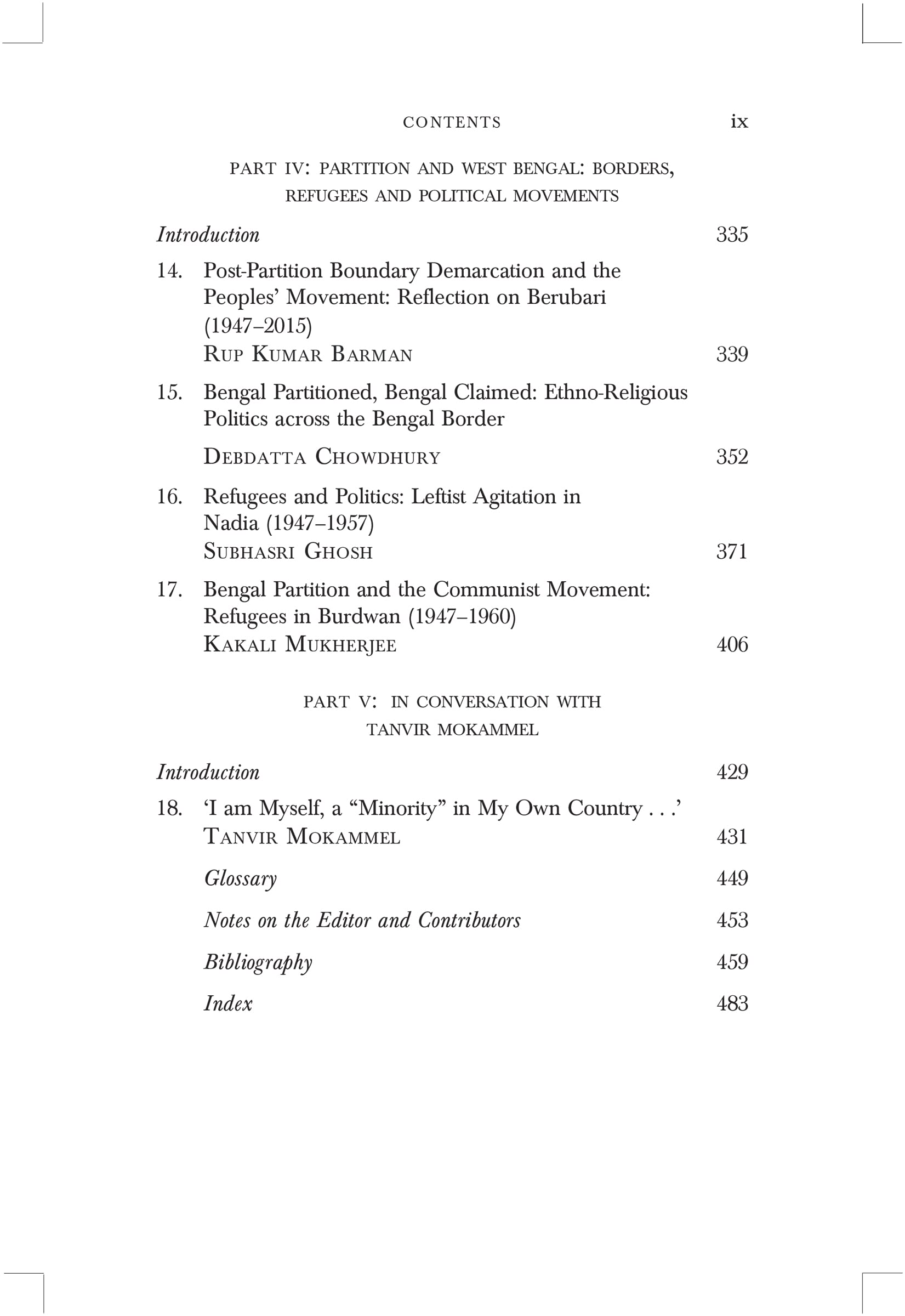 Revisiting Partition: Contestation, Narratives and Memories 4