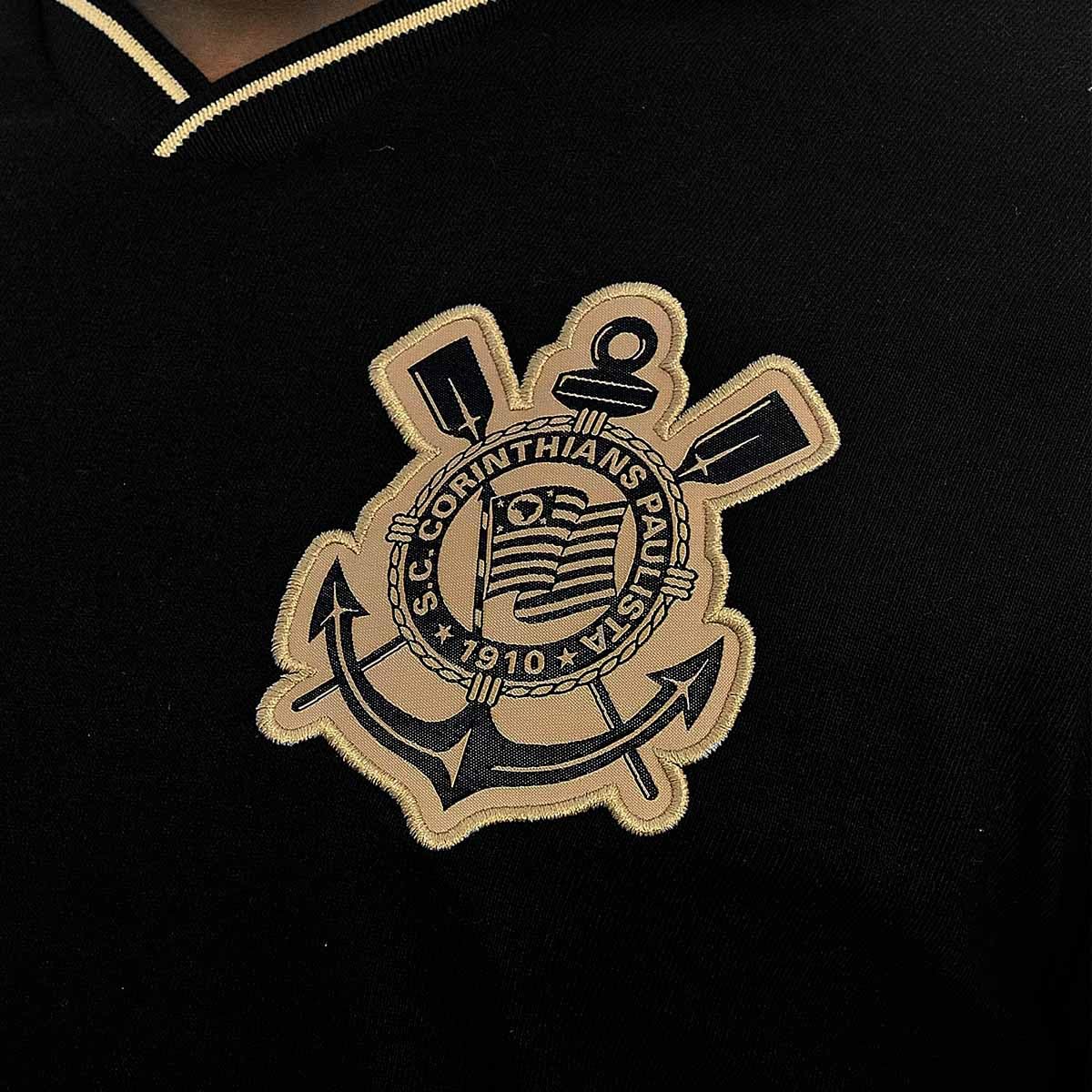 Camisa Polo Masculina Social Preta e Dourada Corinthians em promoção! Veja a oferta e mais achadinhos de Camisetas 9 Hoje é o melhor dia para comprar Camisa Polo Masculina Social Preta e Dourada Corinthians com aquele preço maroto! Promoção! Aproveite a oferta! 9