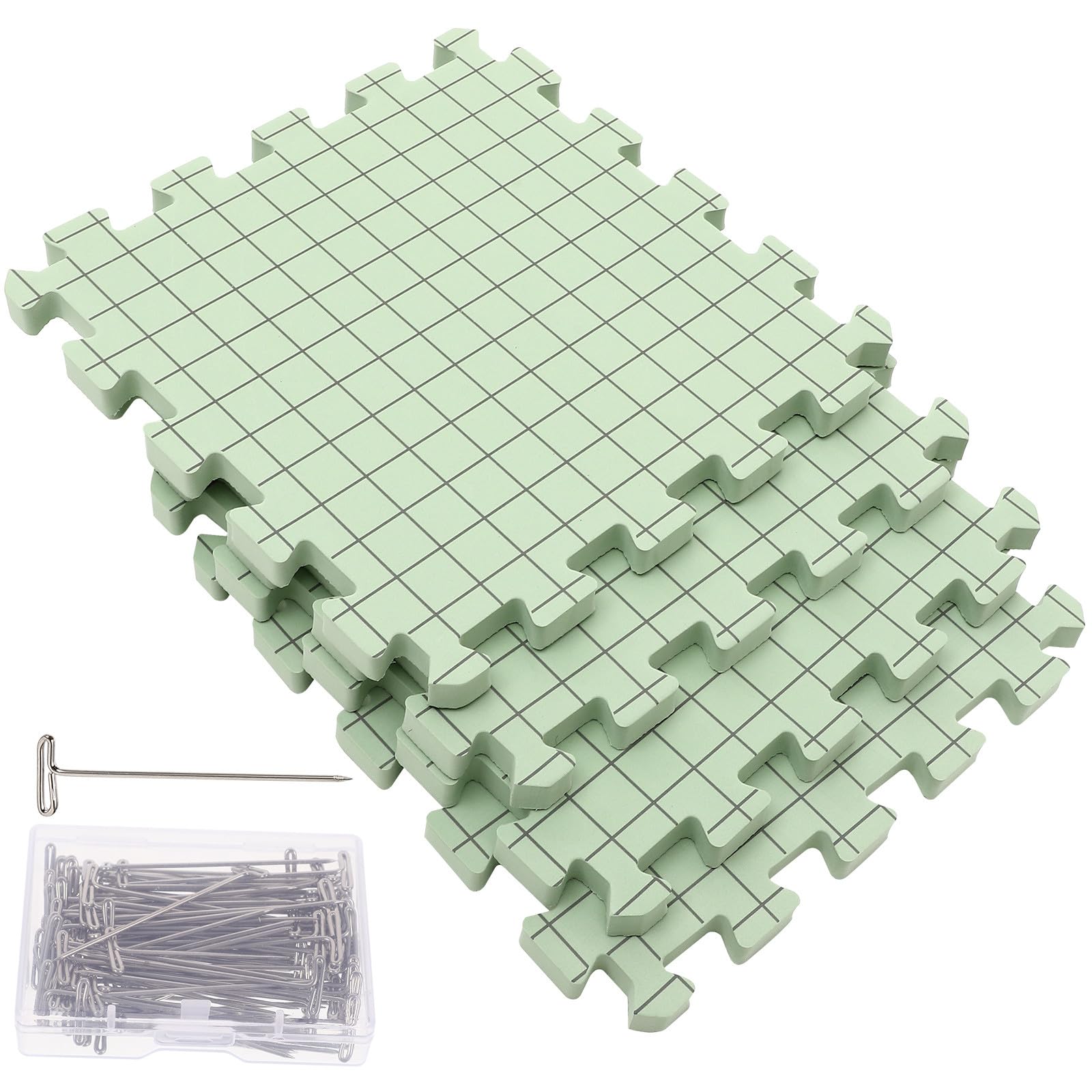 Tapis de blocage crochet POPETPOP en mousse et acier inoxydable pour DIY