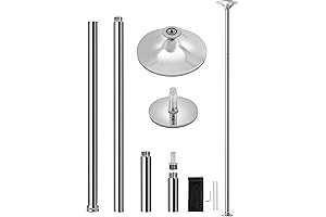 Yaheetech 45mm Adjustable Spinning Dancing Pole